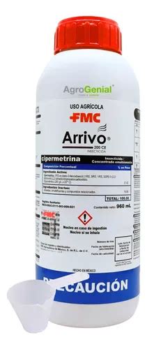 Arrivo Litro Cipermetrina Insecticida Para Plagas Fmc Meses Sin Inter S