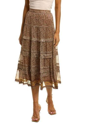 Natural Vanessa Bruno Skirts For Women Lyst