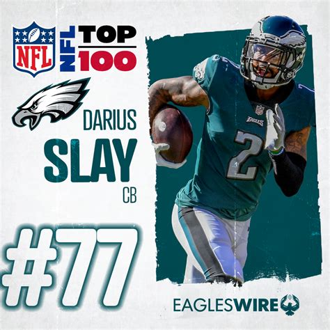 Eagles CB Darius Slay Lands At No 77 On The NFL Networks Top 100