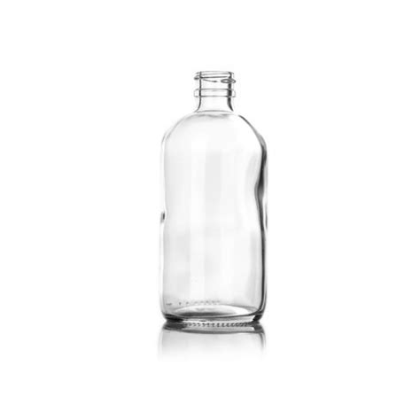 250ml Clear Glass Round Neck 28 400 Sunnypack