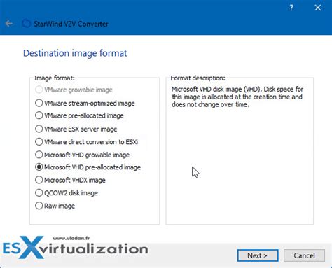 StarWind V2V Converter Update - ESX Virtualization