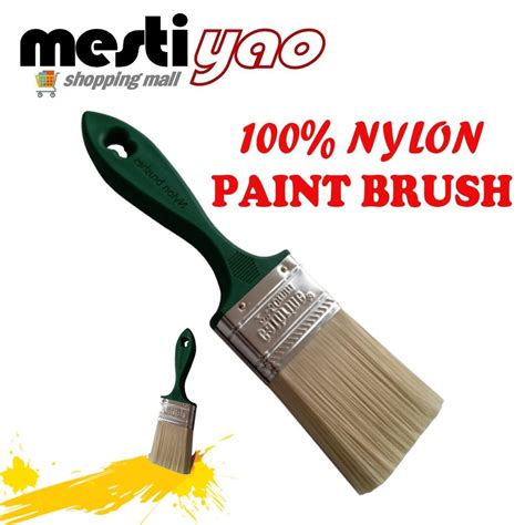 High Quality Nylon Synthetic Fiber Paint Brush Halal Berus N