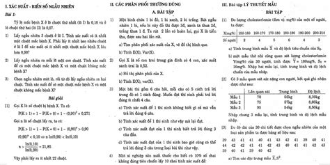 Top 1457 Bài Tập Xác Suất Thống Kê Kiểm Định Giả Thiết Cập Nhập 94 Phút