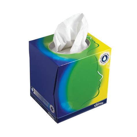 Kleenex Balsam Facial Tissue Cube Pack Of