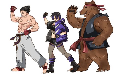 Tekken Hd Wallpaper By Rael Mangaka 4125924 Zerochan Anime Image Board