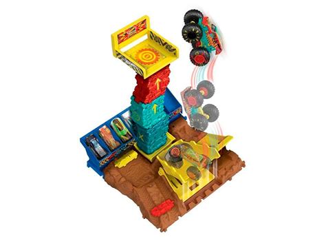 PISTA DE JUGUETE HOT WHEELS MONSTER TRUCKS MODELO ALEATORIO