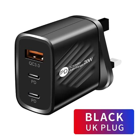 Купить Зарядное устройство PD 45 Вт USB C Зарядное устройство для ...