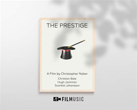 The Prestige Christopher Nolan Alternative Movie Poster - Etsy