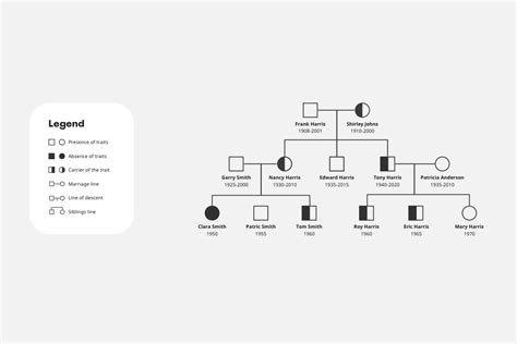 Pedigree Chart Template