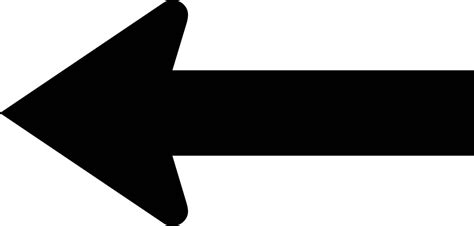 Free clipart arrow pointing left 
