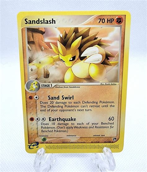 Sandslash 21 Prices Pokemon Sandstorm Pokemon Cards