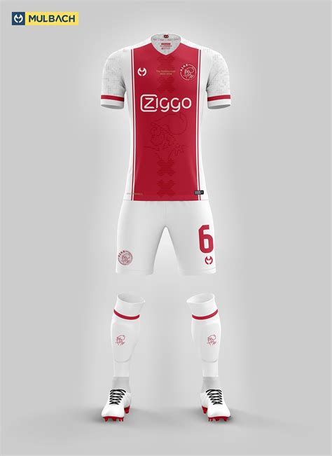 Ajax Amsterdam 20202021 Mulbach Kits Concept Classic Football Shirts