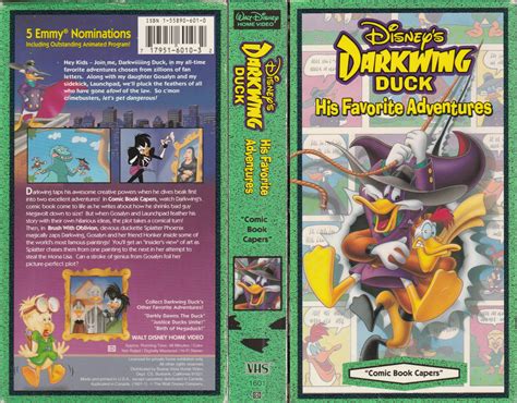 Disneys Darkwing Duck Comic Book Capers Vhs Tested Hot Sex Picture