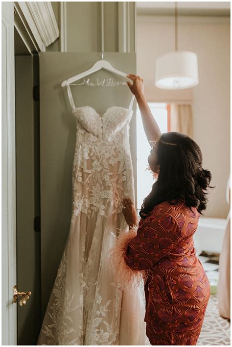 Steaming Your Dress On Your Wedding Day | Nyoka Gregory Beauty