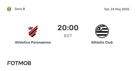 Estatísticas De Athletic Club X Athletico-pr - Athletico Paranaense x Athletic Club - placar ao vivo, escalações ...
