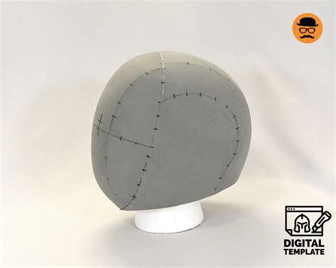 Diy Basic Helmet No In Templates For Eva Foam Etsy