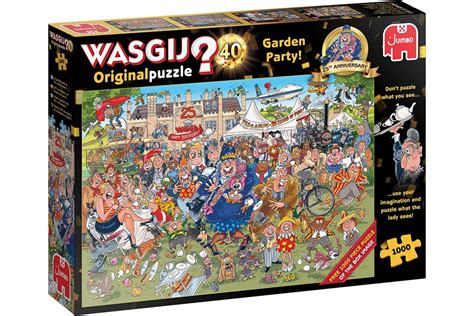 Jumbo Wasgij Original Garden Party Pcs Jigsaw Puzzle Storktown