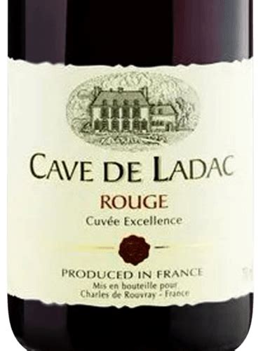 Charles De Rouvray Cave De Ladac Cuv E Excellence Rouge Vivino Brasil