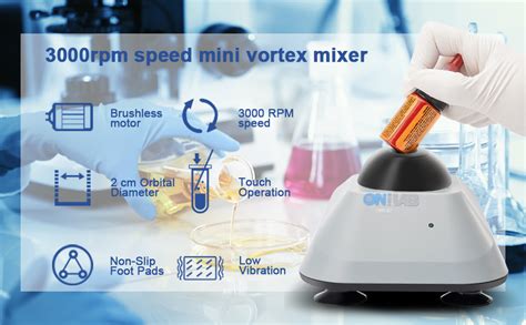 Onilab Mini Vortex Mixer With Touch Function Lab Mixing Nail Polish