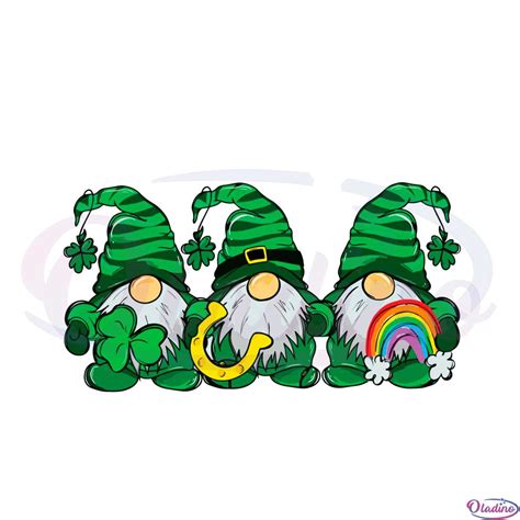 St Patrick S Day Gnomes Happy St Patrick S Day Svg Cutting Files