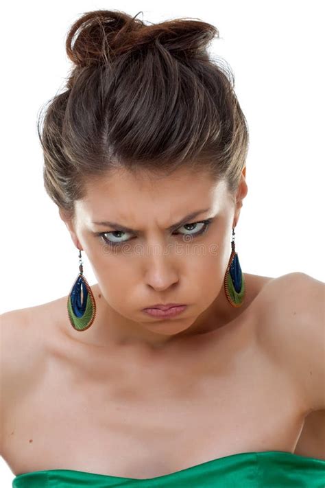 Angry Beautiful Woman Royalty Free Stock Photos Image 17754918