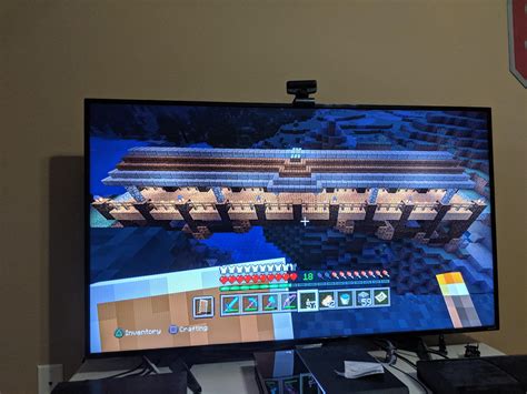 This bridge I built in my survival world : r/Minecraft