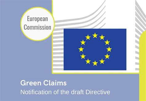 The European Commission Notifies Its Proposal For A Green Claims