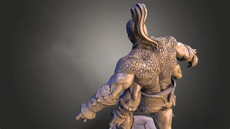 Goro Statue 3D Model By Cheriloyet