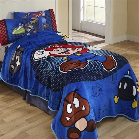 Super Mario Fleece Blanket
