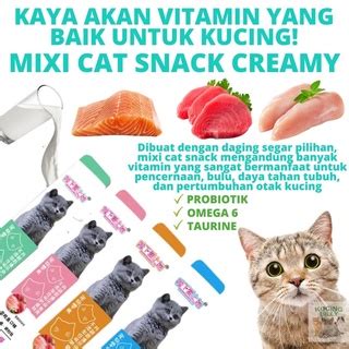 Jual MIXI Creamy Cat Strips 16gr Snack Kucing Cemilan Kucing Shopee