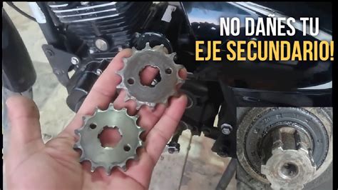 La Importancia De Cambiar El Pi On De Tu Moto Youtube