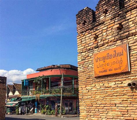 Chiang Mai Old City Tha Phae Gate Chang Phuak Gate Chiang Mai Gate