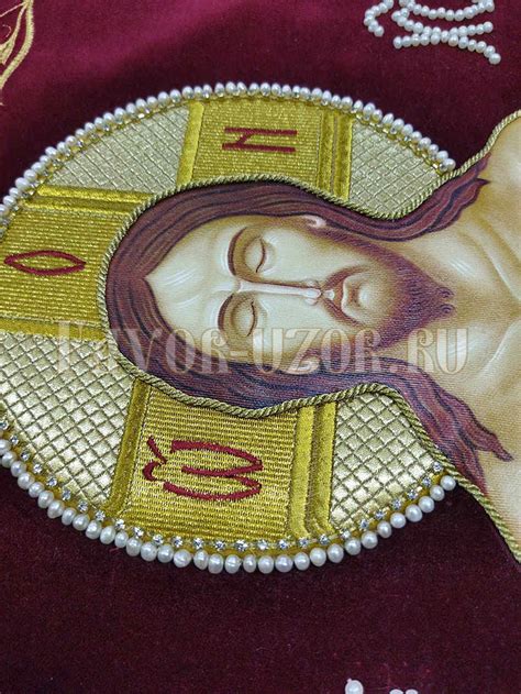 Плащаница Спасителя Иисуса Христа, 110*58 см. - Фавор Узор