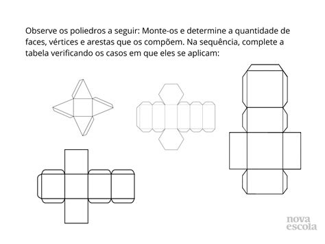 Identificando Formas Através Da Relação De Faces Vértices E Arestas