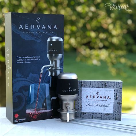 Aervana: One-Touch Electric Wine Aerator | The Review Wire