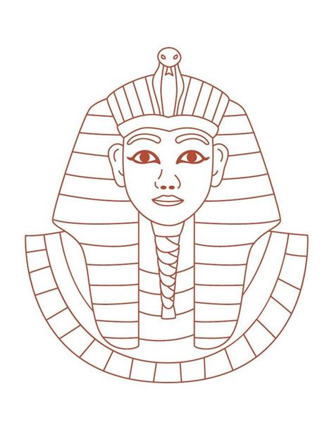 Page à imprimer dessin facile pharaon - Artherapie.ca | Dessin egypte ...