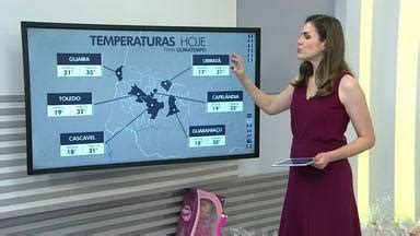 Meio Dia Paraná Cascavel Fim de semana será de sol e muito calor em