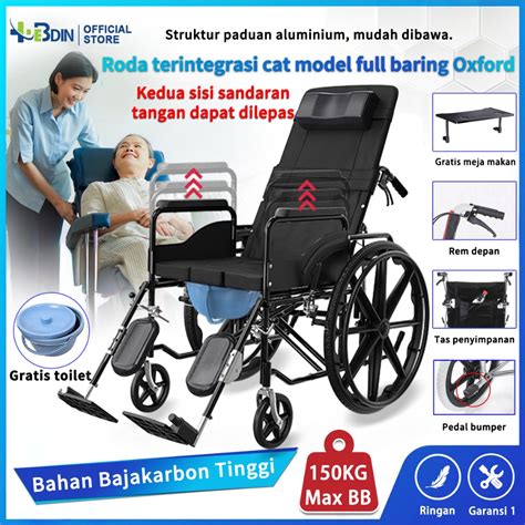 Jual Bdcod Kursi Roda Inci Kursi Roda Lipat Portable Wheelchair