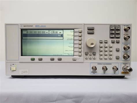 Agilent Keysight E 8257 N Psg Analog Sweep Signal Generator 58101