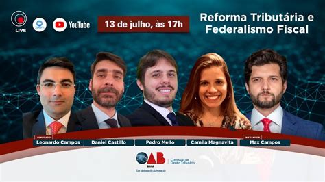 Reforma Tributária e Federalismo Fiscal YouTube