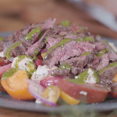 Heirloom Tomato And Steak Caprese Recipe Chairmans Reserve