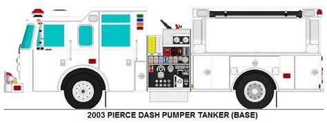 Pierce Dash Pumper Tanker Base By Misterpsychopath3001 On Deviantart