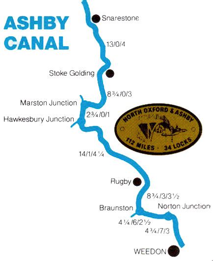suggested week narrowboat holiday hire routes northamptonshire