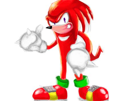 Knuckles the Echidna by LightningChaos on DeviantArt