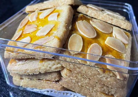 Resep Almond Cookies Kue Kering Kacang Almond Oleh Maria Nukita Cookpad