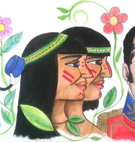 Dibujos Para Colorear Resistencia Indigena Venezolana Imagui