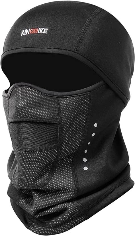 KINGBIKE Balaclava Ski Mask for Men Women Water Resistant and Windproof Fleece Thermal Full Face ...