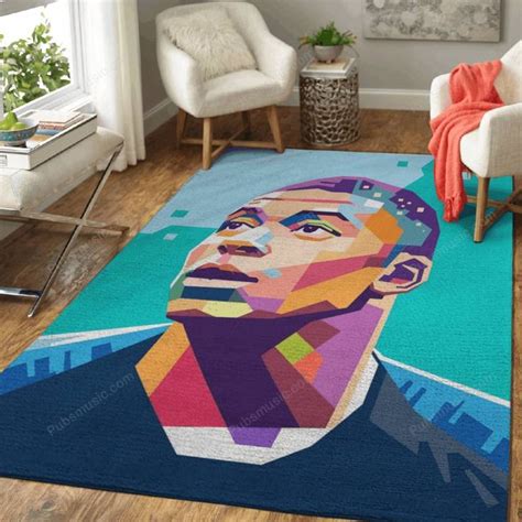 Kylian Mbappe Optional Rug Mats Carpet In Mat Rugs Colorful