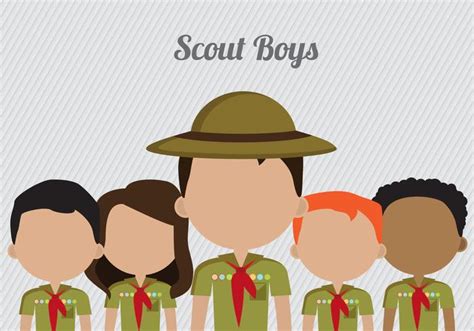 Free Boy Scouts Vector 100517 Vector Art At Vecteezy