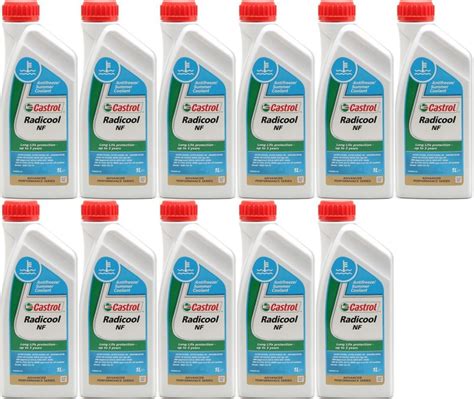 Castrol Radicool NF Kühlerfrostschutz Konzentrat 11x 1l 11 Liter